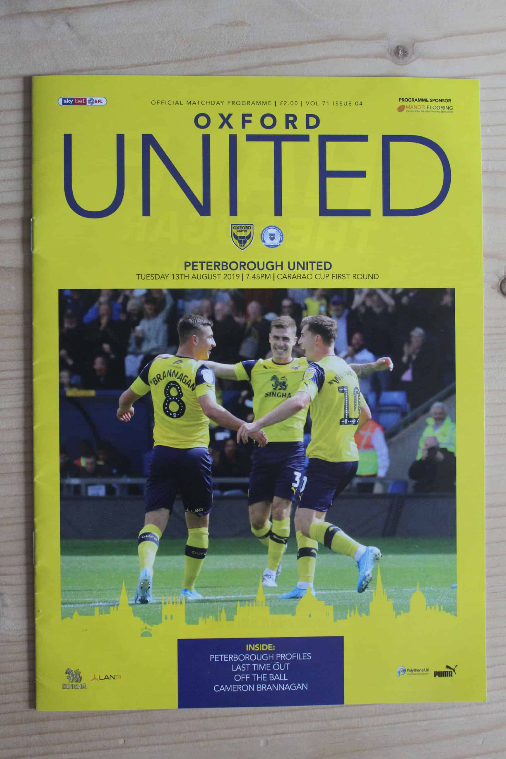 Oxford United FC v Peterborough United FC